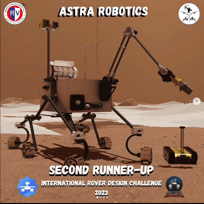 Indian Rover Design Challenge'23 - 2nd RUNNER-UP